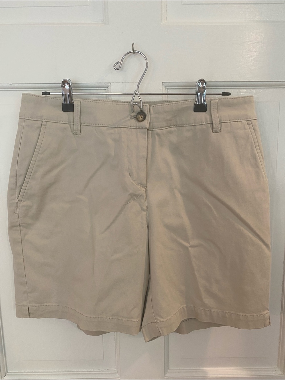 Tommy Bahama Beige Chino Bermuda Shorts
